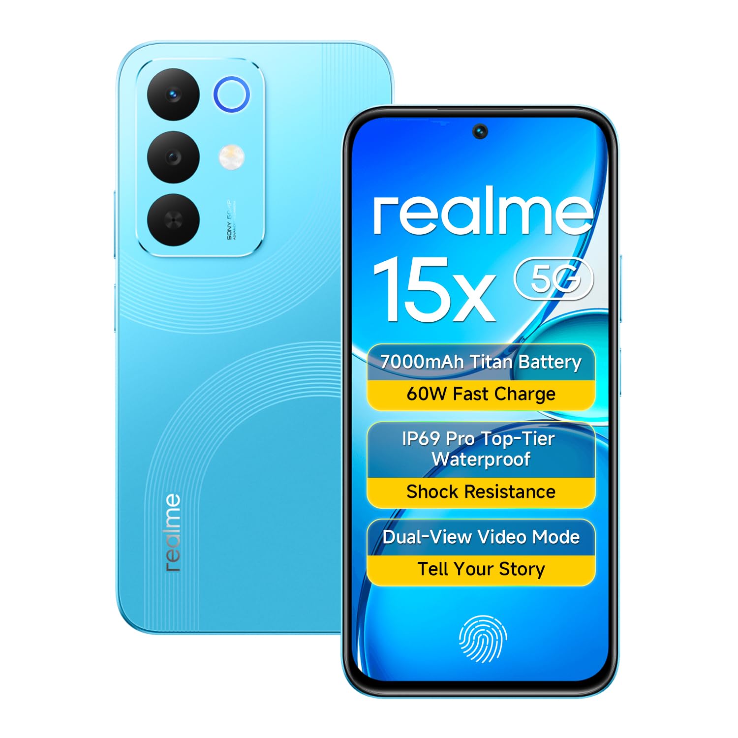 realme 15x 5g 6+128GB