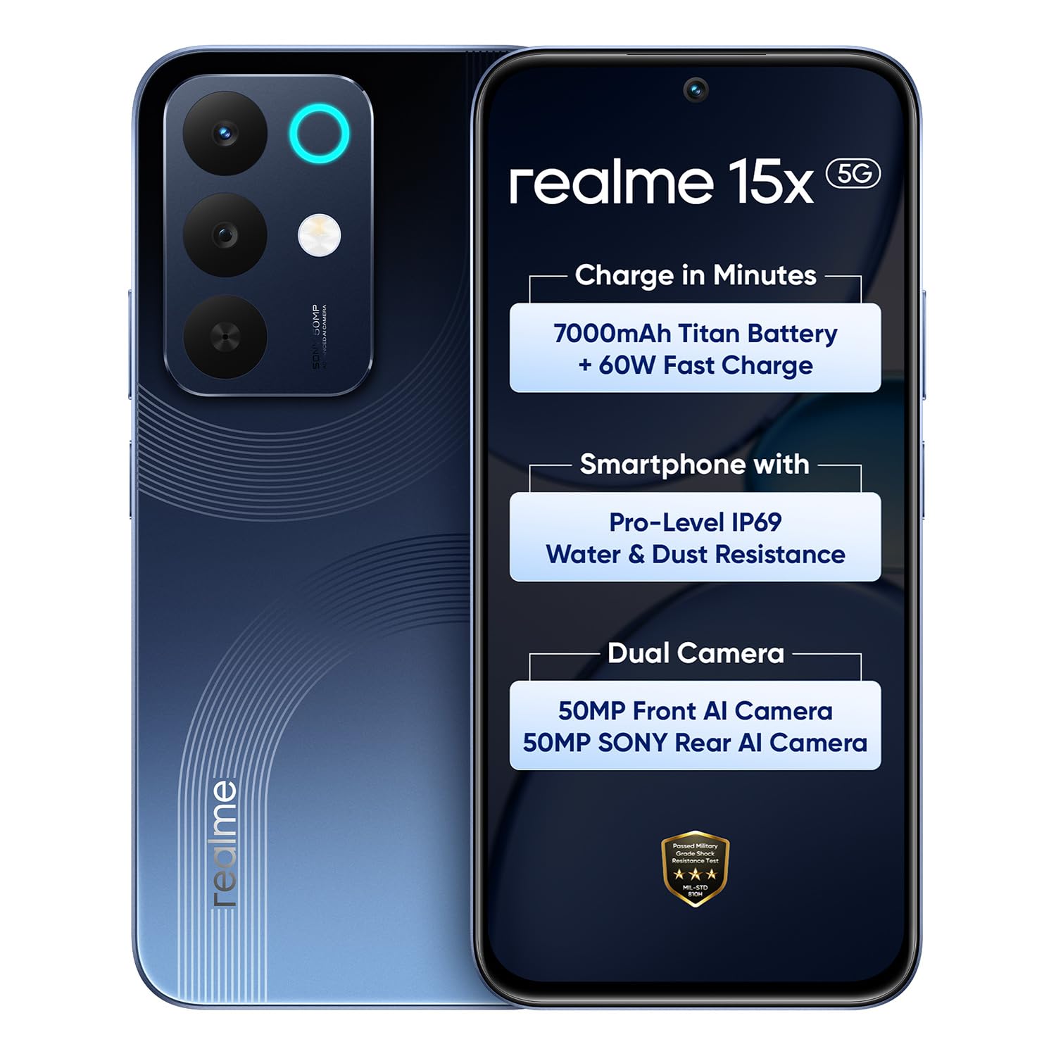 realme 15x 5g 8+128GB