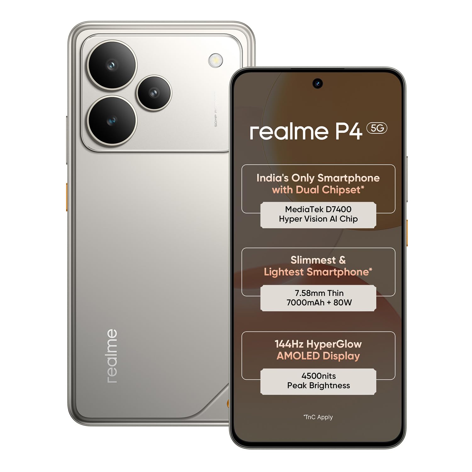 realme P4 5g 8+256GB