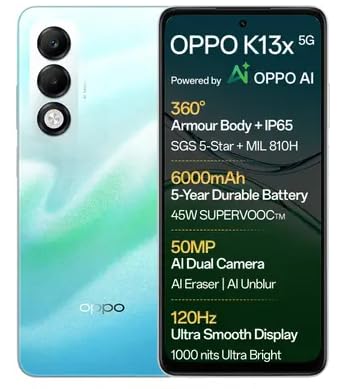 oppo k13x 5g 6+128gb